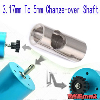 Bộ 3 chuyển cốt motor 3.17mm-5mm
