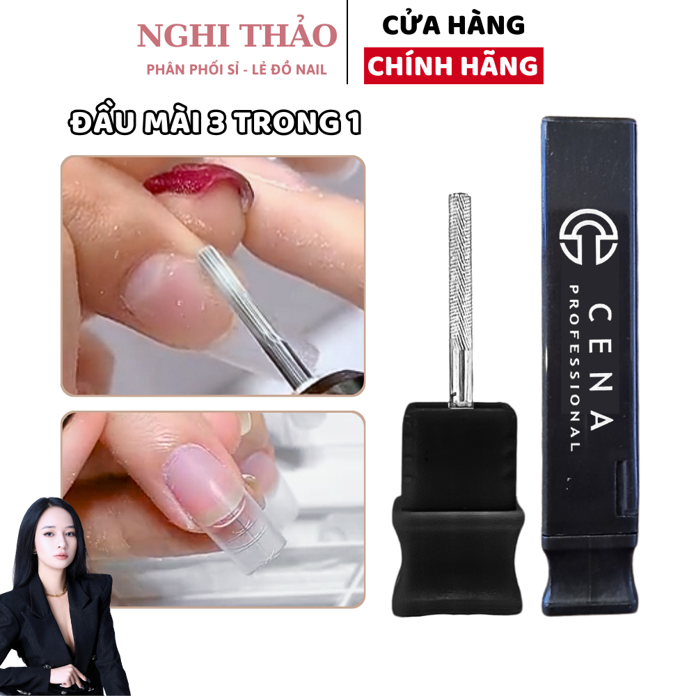 Đầu mài móng 3 trong 1 CENA Nghi Thảo Nails