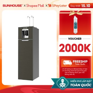 [MIỄN PHÍ LẮP ĐẶT] Máy lọc nước RO UltraX SUNHOUSE 11 lõi SHA76658SH - 4 chế độ nước: Nóng-Lạnh-RO-Gấp đôi Hydrogen