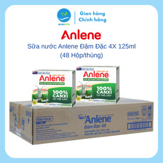 Sữa nước Anlene Đậm Đặc 4X 125ml (48 Hộp/thùng)