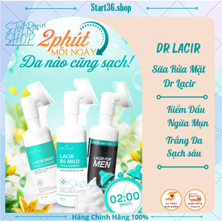  Sữa rửa mặt dịu nhẹ B5 sữa rửa mặt Dr Lacir giảm bóng dầu làm sạch sâu ngăn ngừa mụn sáng da phù hợp cả nam và nữ 150ml 