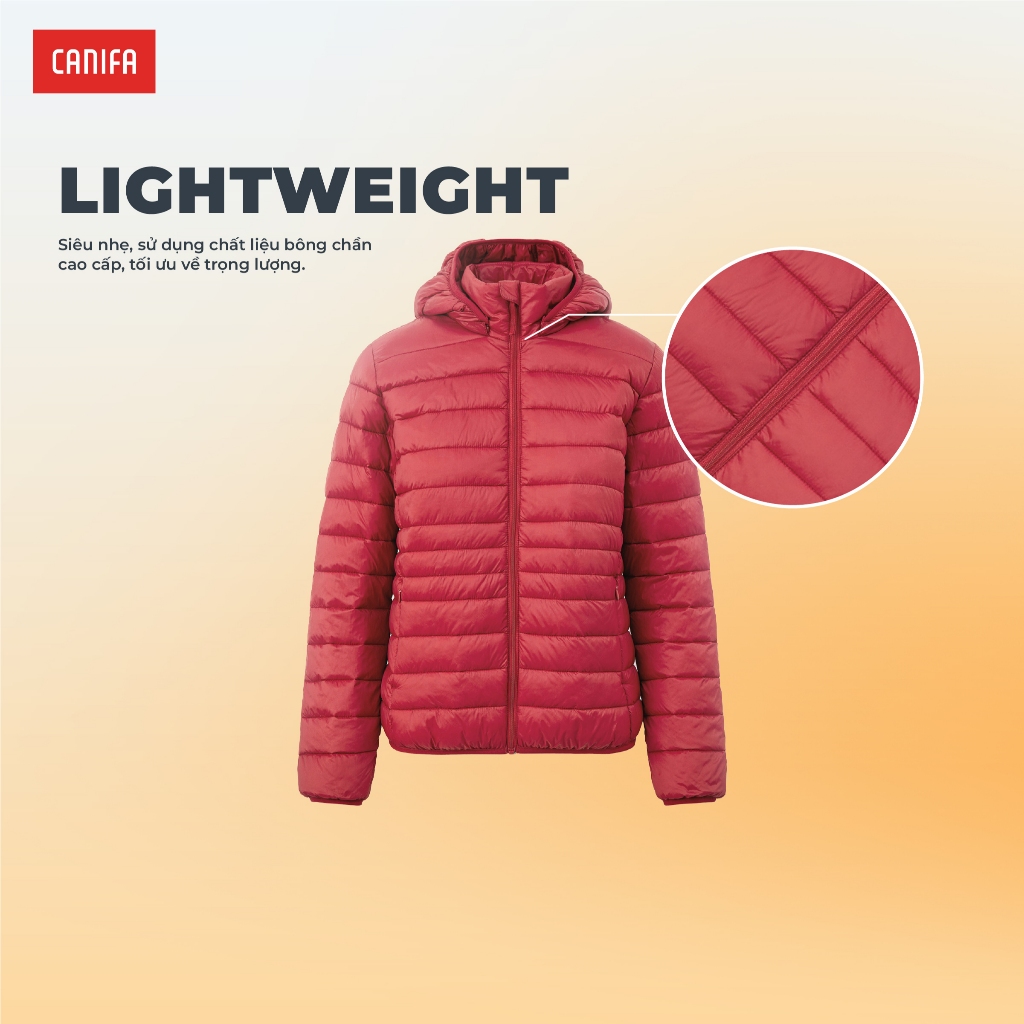 Áo khoác phao nữ CANIFA chần bông Ultra Air + siêu nhẹ siêu ấm PS25 6OT25W027 | BigBuy360 - bigbuy360.vn