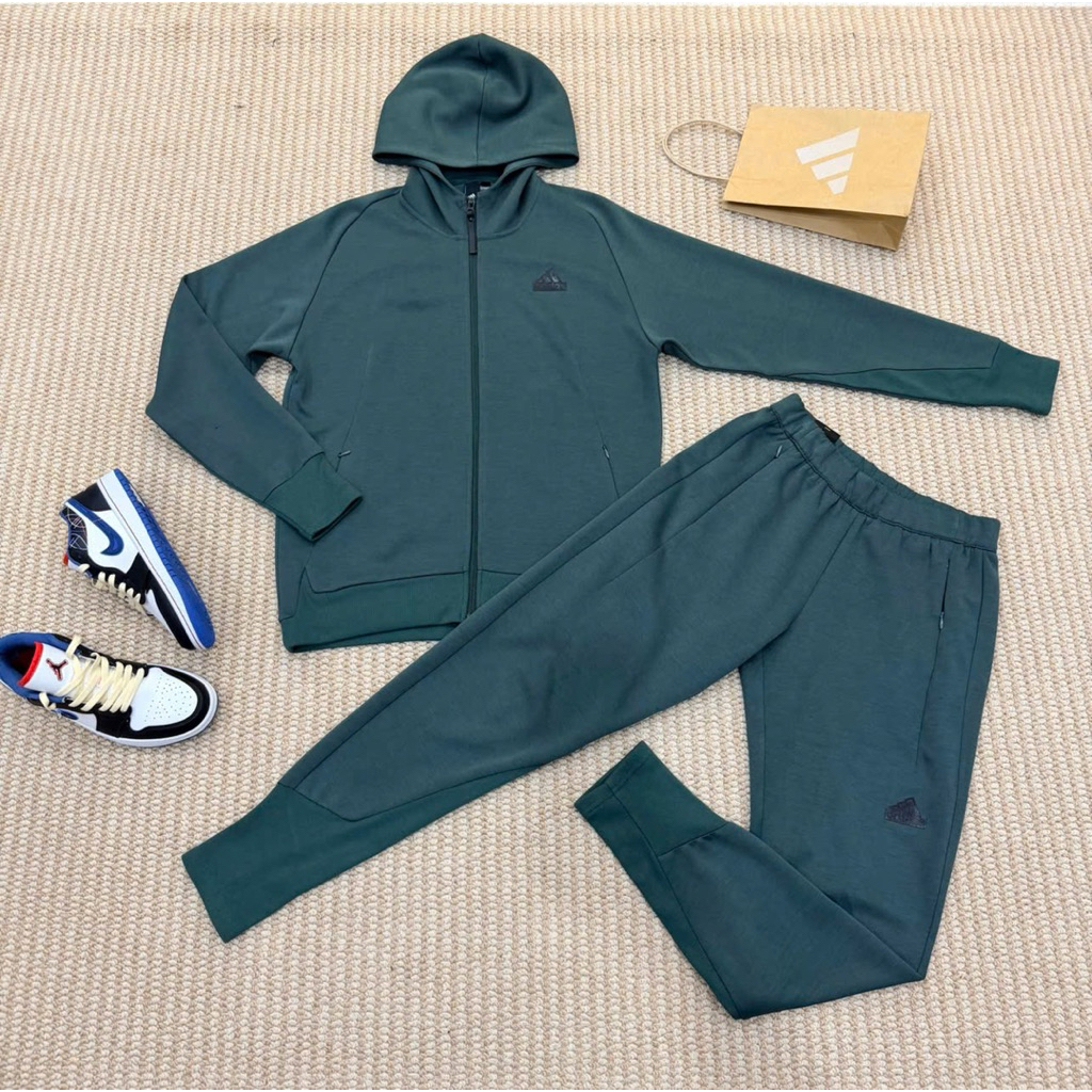 Bộ thể thao nam thu đông , bộ nỉ nam Adidas cao cấp tuồn chính hãng