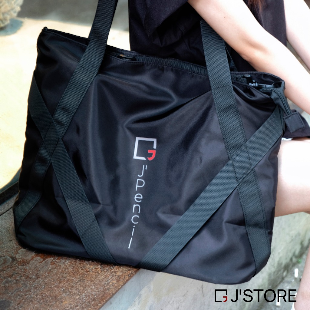 TÚI TOTE ĐEO CHÉO J’PENCIL | ĐỰNG HOẠ CỤ - GIẤY - BẢNG KHỔ A3 | HỌA CỤ J'STORE