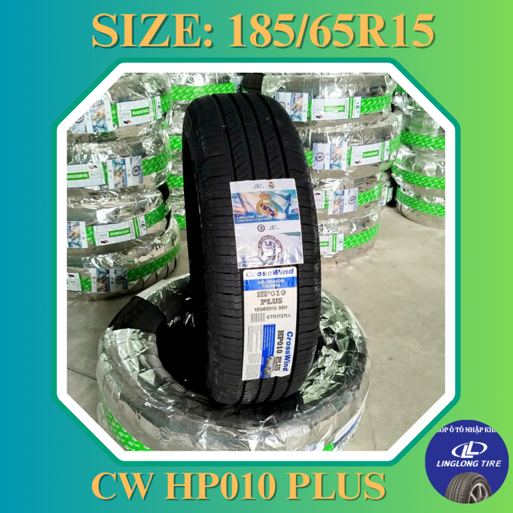 [FREESHIP EXTRA] Lốp (Vỏ) xe Linglong 185/65R15 Crosswind HP010 Plus - Lốp Xpander, Vios, Accent