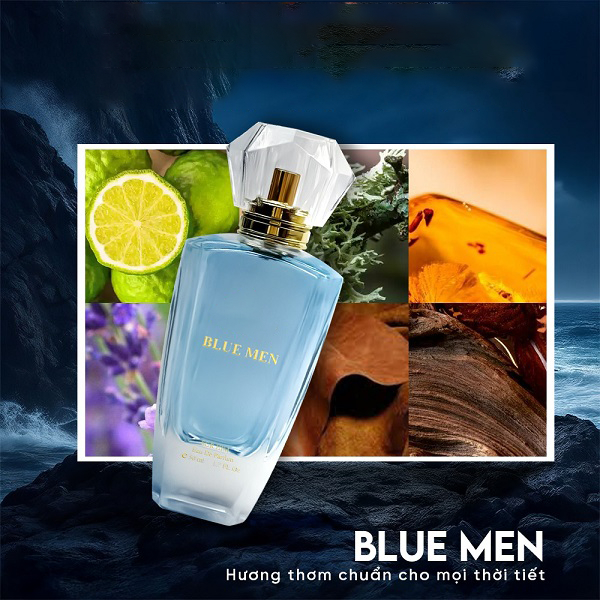 Nước hoa nam sang trọng, cuốn hút Blue Men 50ml - Nước hoa nam nữ chính hãng