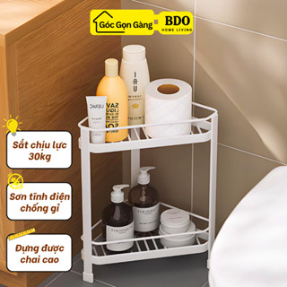  Kệ Góc Tam Giác Chống Gỉ Chống Trượt Nhà Tắm 2 Tầng Để Sàn Chắc Chắn Đựng Đồ Nhà Tắm Gọn Gàng Đa Năng 
