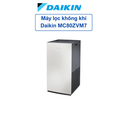 Máy lọc không khí Daikin MC80ZVM7- Dùng cho phòng 60m2 - Bộ lọc tĩnh điện TAFU Hepa - Bảo hành tại nhà 12 tháng.