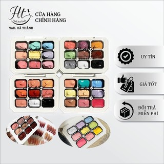  Set 9 màu gel dặm ombre chất gel dặm ombre siêu mịn siêu mướt làm nail trang trí móng 