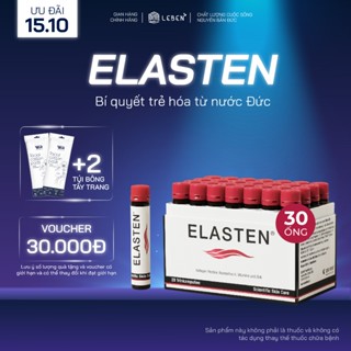 Collagen Elasten Giúp Da Căng Mịn, Chống Lão Hóa, Tóc Chắc Khỏe - Collagen Từ Đức 30 ống x 25ml