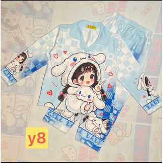  BỘ QUẦN ÁO PIZAMA BÉ GÁI VẢI THUN LẠNH LOẠI 1 CO DÃN 4 CHIỀU GIẶT MÁY THOẢI MÁI KO XÙ KO NHÃO KO NHĂN KO CO VẢI 