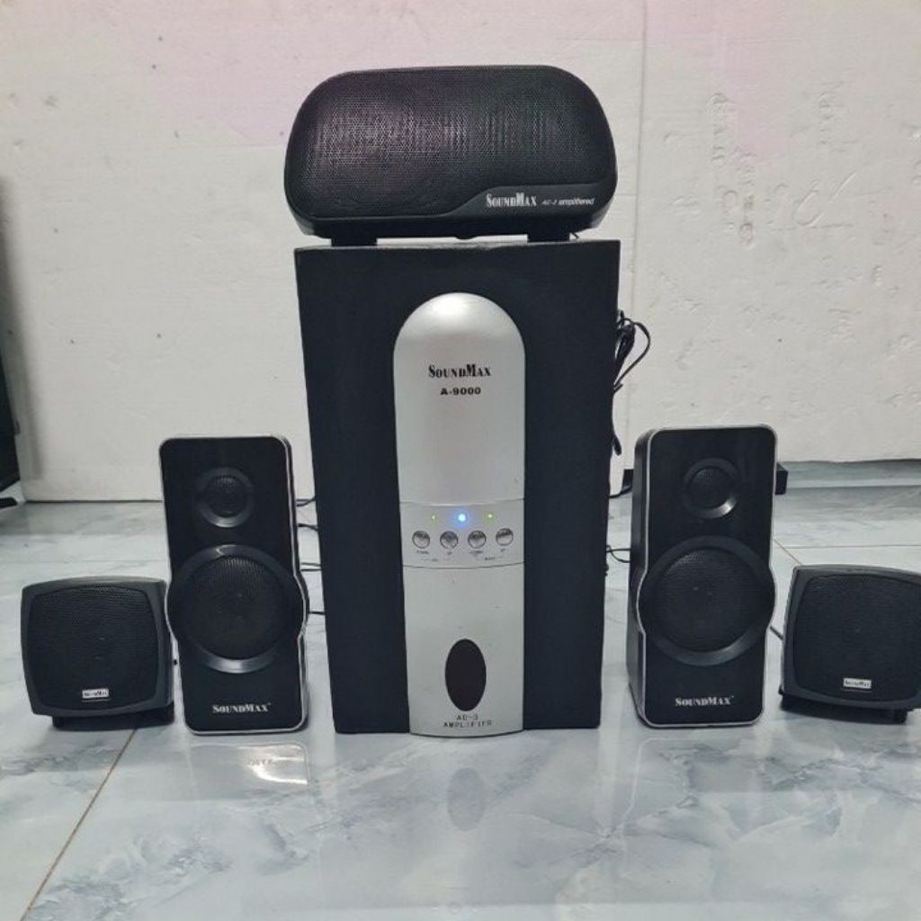BỘ LOA VI TÍNH 5.1 SOUNDMAX ,  Model : A-9000, ĐÃ GẮN  BLUETOOTH 5.0, CÔNG SUẤT LỚN , hàng đã qua sử