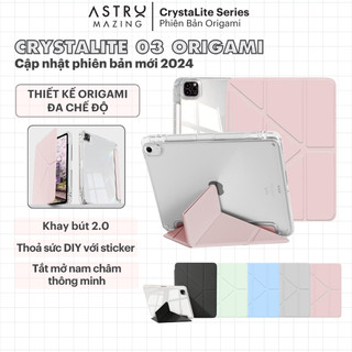   CrystaLite 03  Bao da iPad CrystaLite Origami AstroMazing - Case cho iPad Pro Air 4 5 6 Pro 11 