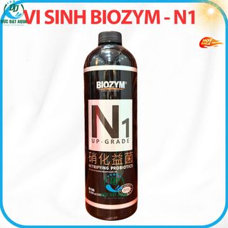  Vi Sinh sống. Biozym N1 500ml- 1000ml Phân Hủy Amoniac làm trong Nước giảm mùi hôi tanh Thủy Sinh 