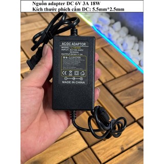🔌 AC/DC Adapter 6V 3A  Chất Lượng Tốt