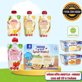  Váng sữa Nestle   Váng sữa Heinz không cần bảo quản lạnh cho bé từ 6m 