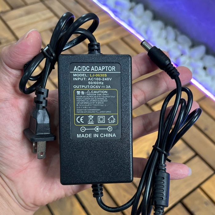 🔌 AC/DC Adapter 6V 3A  Chất Lượng Tốt