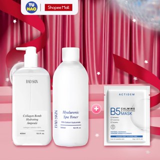 Nước Hoa Hồng Badskin Spa Toner/ Collagen Bomb 500/400/100ml - Từ Hảo