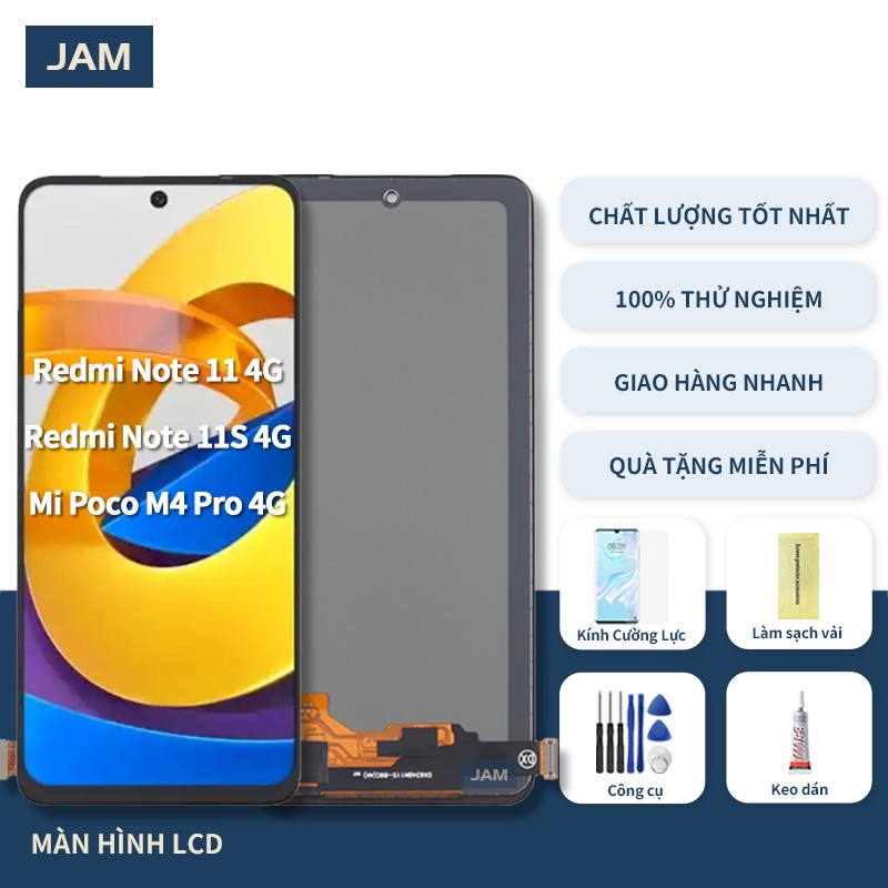 Dành Cho Xiaomi Redmi Note 11 Note 11s Mi Poco M4 Pro 4G Màn hình LCD để thay thế