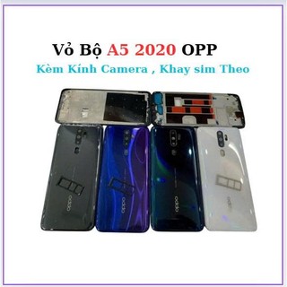 Vỏ Bộ A5 2020 /A9 2020 Oppo,kèm khay sim , kính camera
