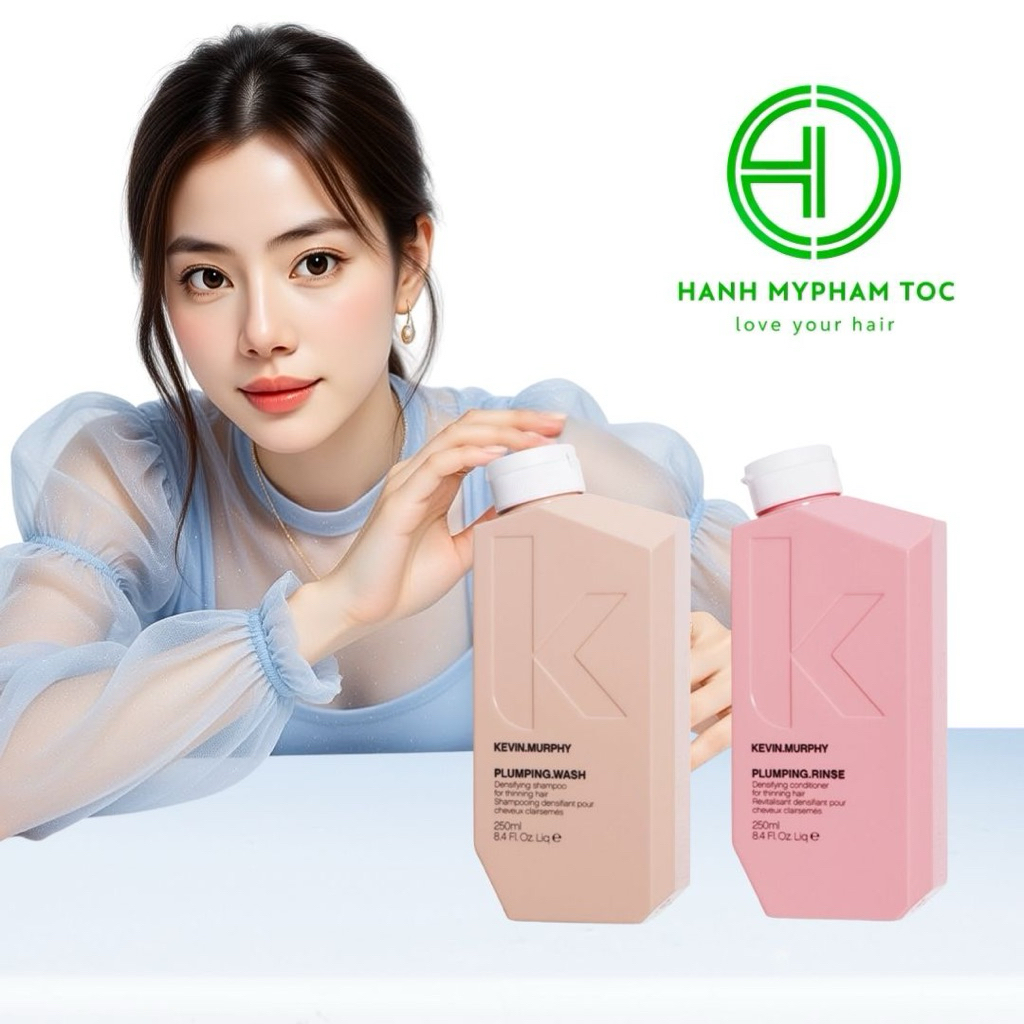 Dầu Gội và dầu xả Làm Dày Tóc, giảm rụng Kevin Murphy Plumping 250ml/ 1000ml