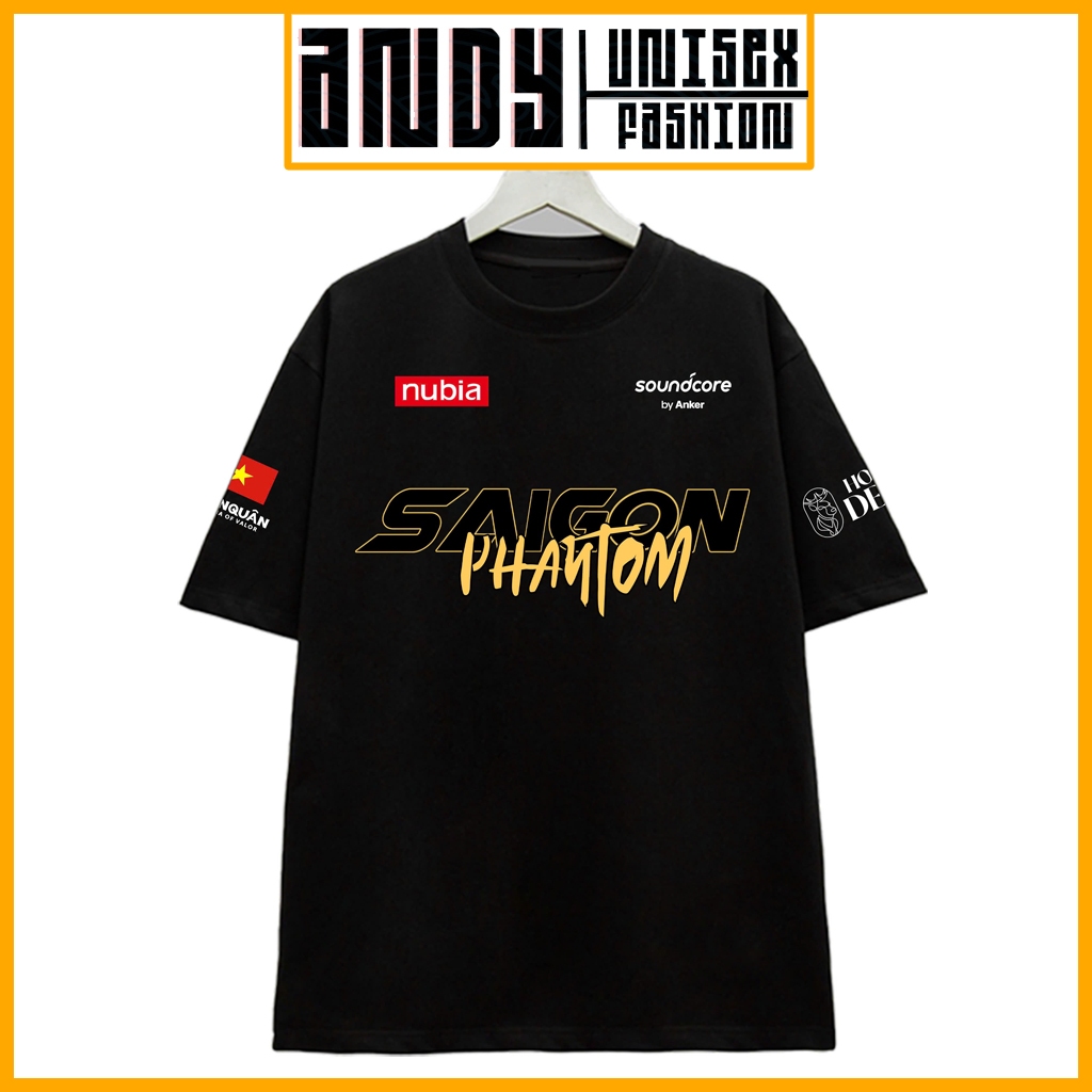 Áo thun Saigon Phantom - CSGO I SMOKE MID EVERYDAY
