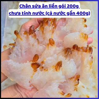 200g Chân Sứa Ăn Liền (Đóng Túi Gần 400g Cả Nước) – Sẵn Sàng Sử Dụng, Giòn Ngon, Tiện Lợi