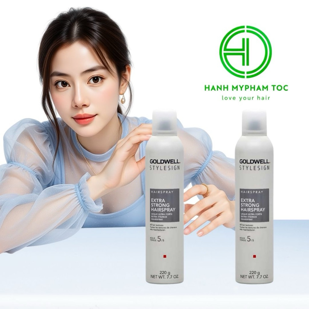 GÔM XỊT SIÊU CỨNG GOLDWELL SPRAYER 300ML ( mẫu mới)