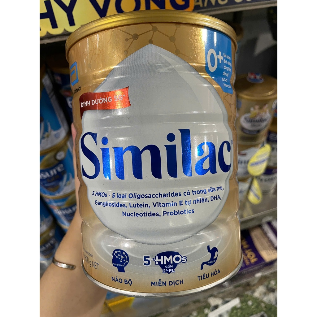 Sữa bột Similac 5G số 0+  (850g)