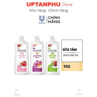  Sữa tắm dưỡng thể thiên nhiên trắng sáng da Hazeline 1KG 