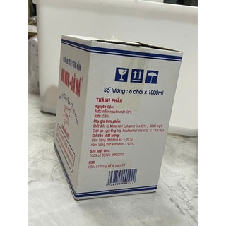 Combo 2 thùng Nước mắm Hai Non - Cà Ná Loại Đặc Biệt  (thùng 6 chai x 1 lít)