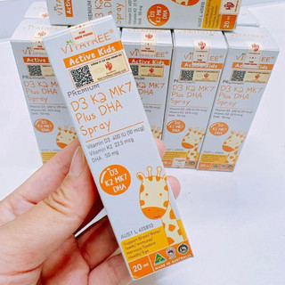 Vitamin D3K2 DHA Spray Vitatree dạng xịt tích hợp DHA