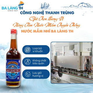 Nước Mắm Nhĩ Cá Cơm Ba Làng TH 650ml