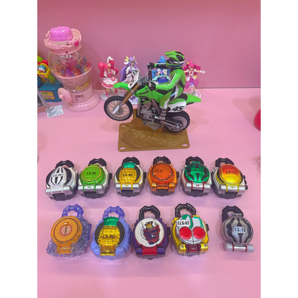 Phụ kiện siêu nhân Lockseed ổ khoá Kamen rider,gaim,hibiki