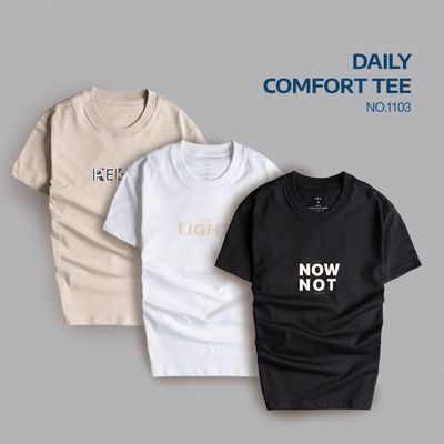 Áo thun nam cotton 100% URBAN vải mát lạnh co giãn thoải mái thấm hút tốt phom Regular Fit NO.1103