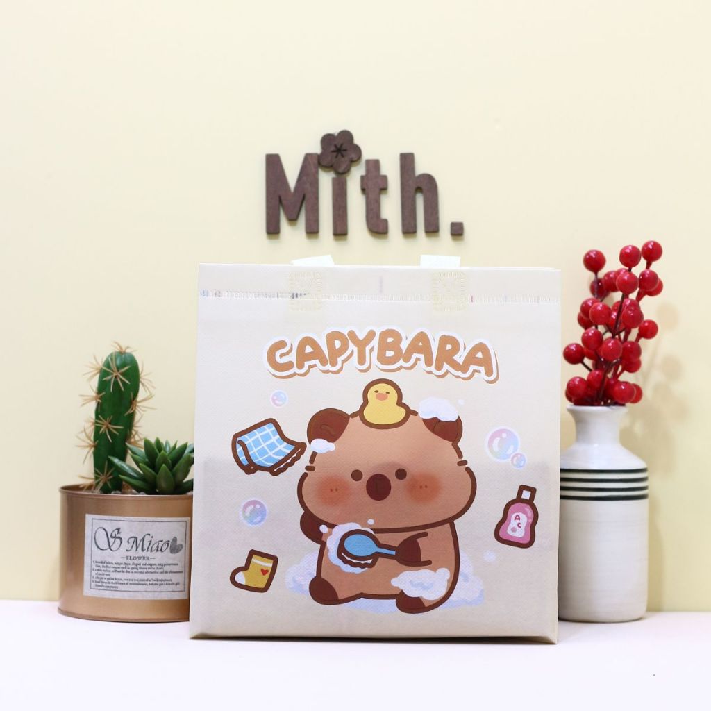 Túi đựng quà ý nghĩa MITH.MUSICAL kích thước 22x22x10 dễ thương chắc chắn có thể tái sử dụng nhiều l
