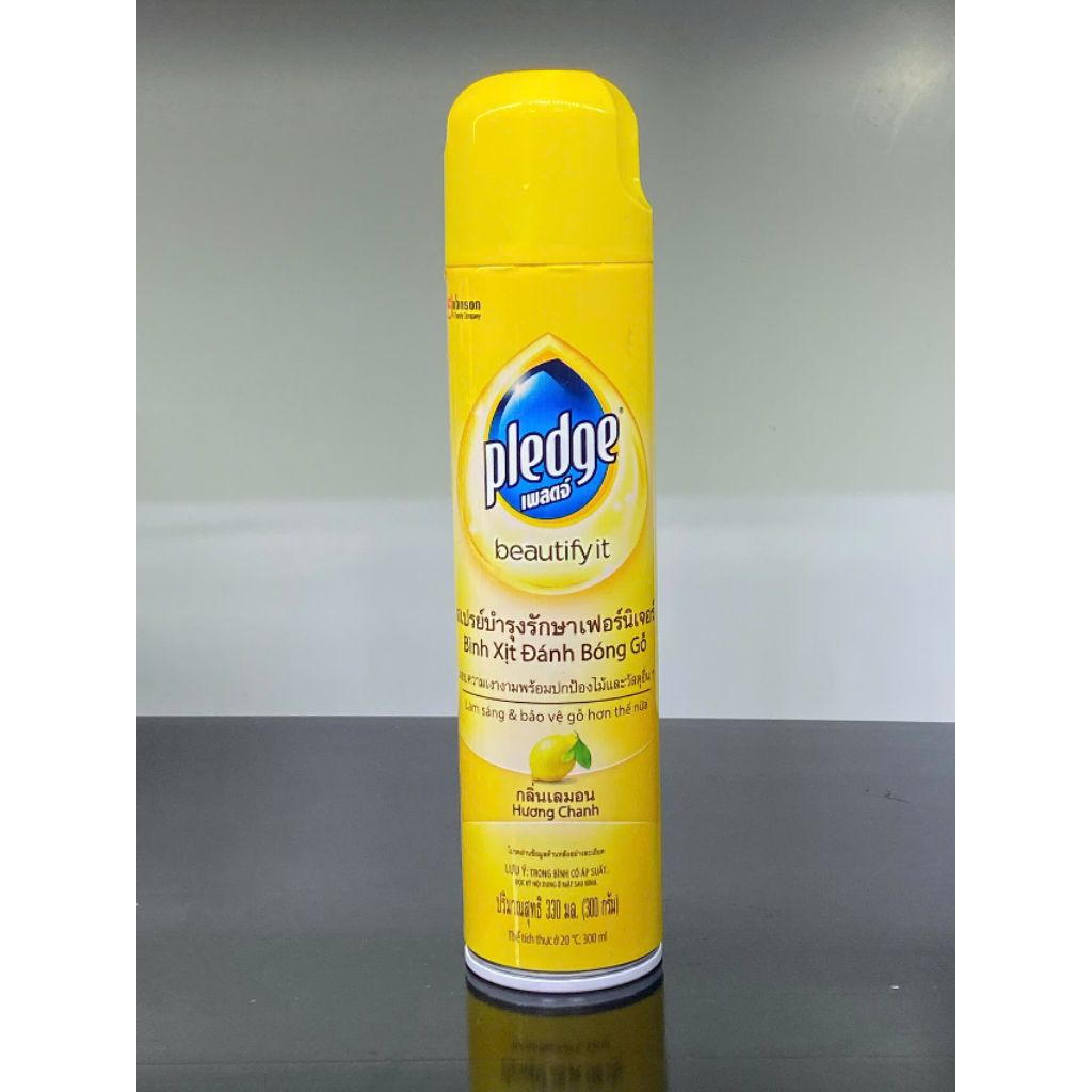 XỊT ĐÁNH BÓNG GỖ PLEDGE HƯƠNG CHANH 300ML