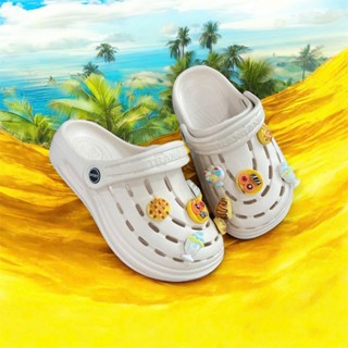 Dép sục cho bé gắn sticker ngộ nghĩnh có quai đằng sau chất liệu eva siêu nhẹ, êm, có lỗ thoáng khí