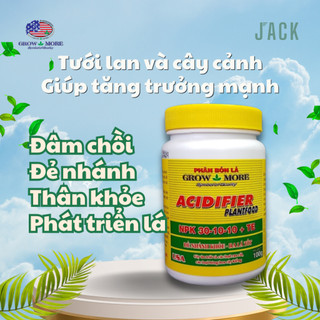 Combo 3 chai phân Jack kích rễ, đâm chồi, đẻ nhánh, phát triển cho Lan, Cây Cảnh Grow More Terrasorb