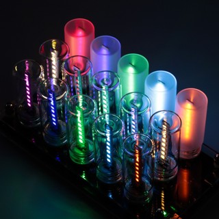 Đèn ngủ USB lọ thủy tinh cảm ứng chạm thông minh Led RGB nhiều màu sắc trang trí phòng ngủ phòng khách,với sạc dự phòng