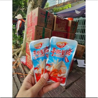  50 Gói  Sỉ Hộp Thanh Cua MẪU MỚI Tẩm Vị Ăn Liền món ăn vặt tuổi thơ siêu ngon 