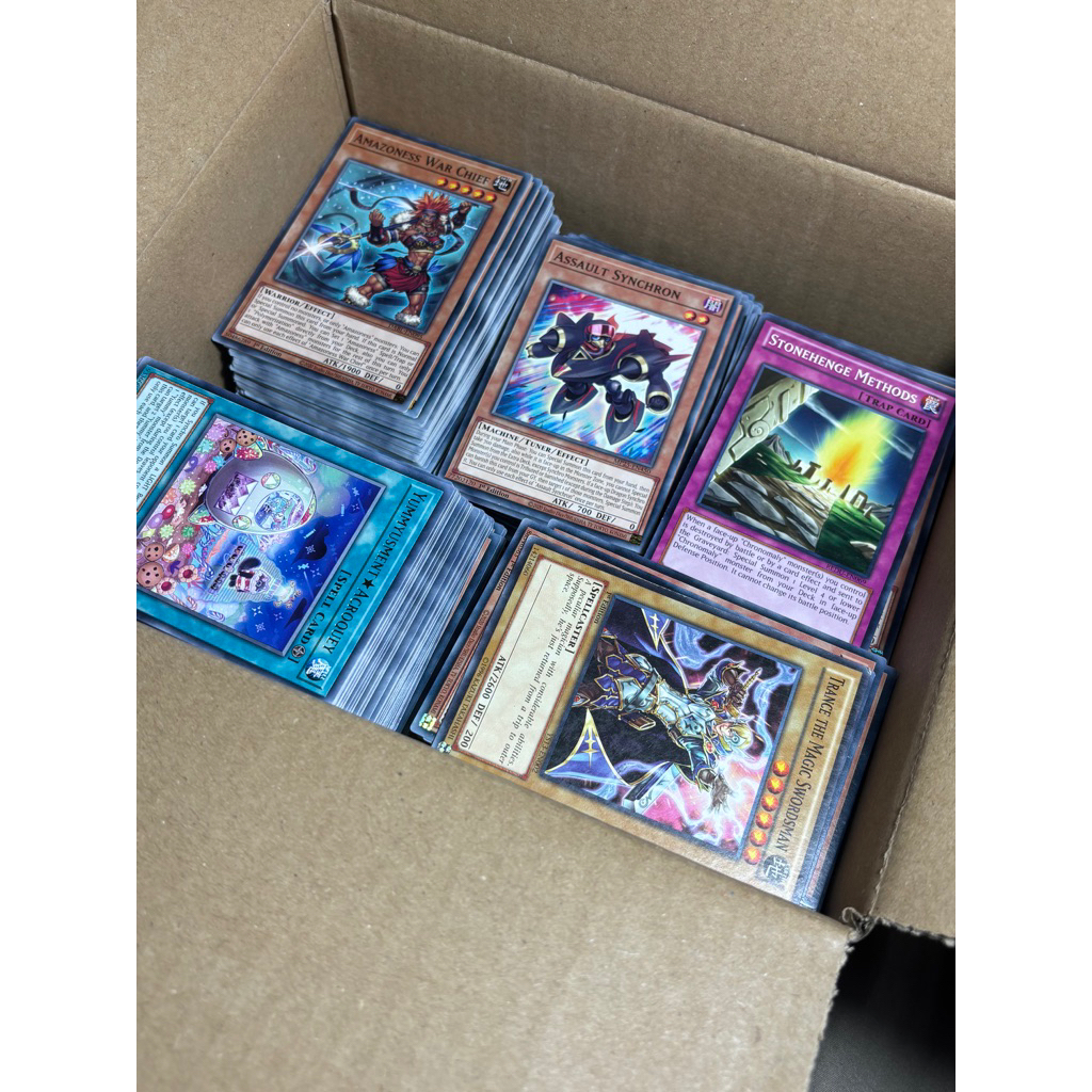 [Yugioh Sky Shop] 1 cọc Random 50 lá common ( không foil )Yugioh TCG Chính Hãng Tiếng Anh bài Real