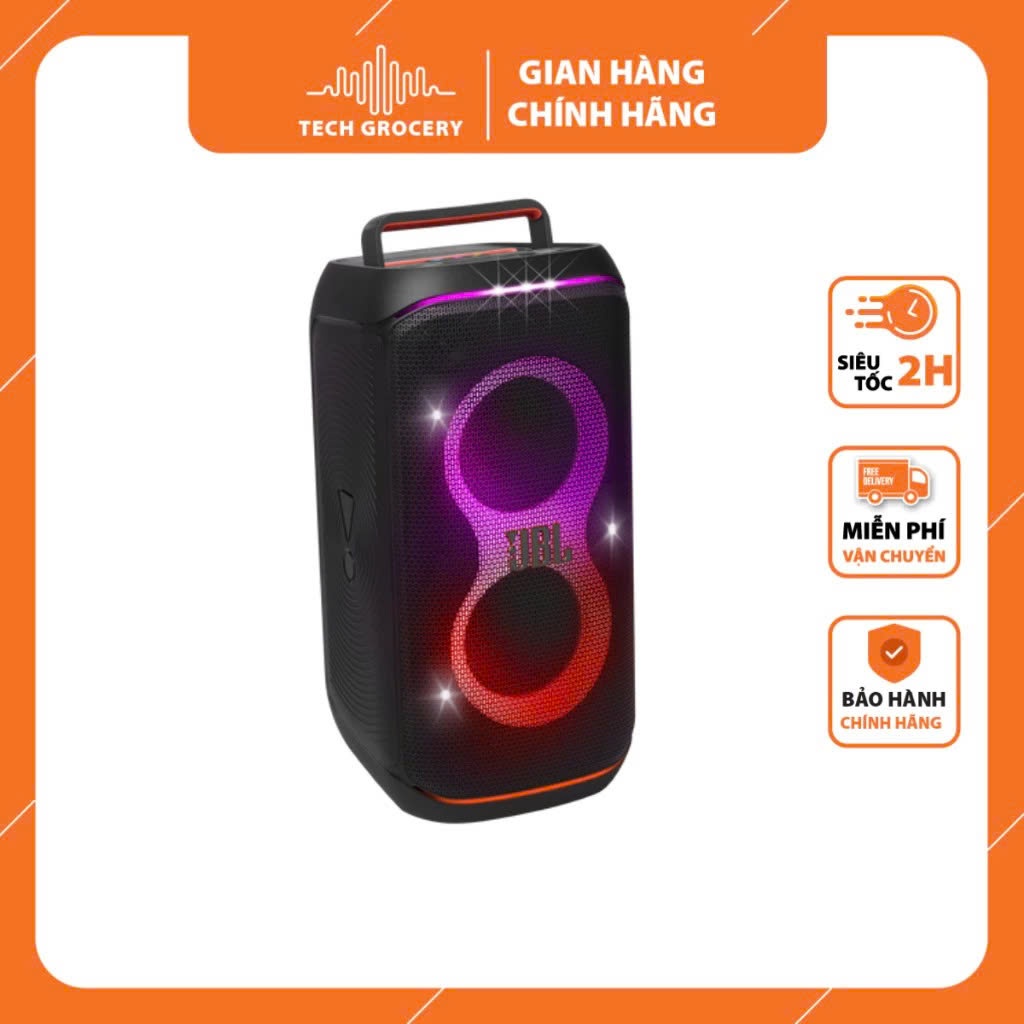 Loa di động JBL Partybox 120 - Chính Hãng Bảo Hành Chính Hãng 12 Tháng.