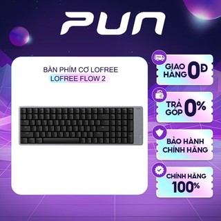  Bàn Phím Cơ Lofree Flow 2 Aluminium Gray – 68 Phím Nhôm CNC Touchbar Cảm Ứng Switch POM Êm Mượt 