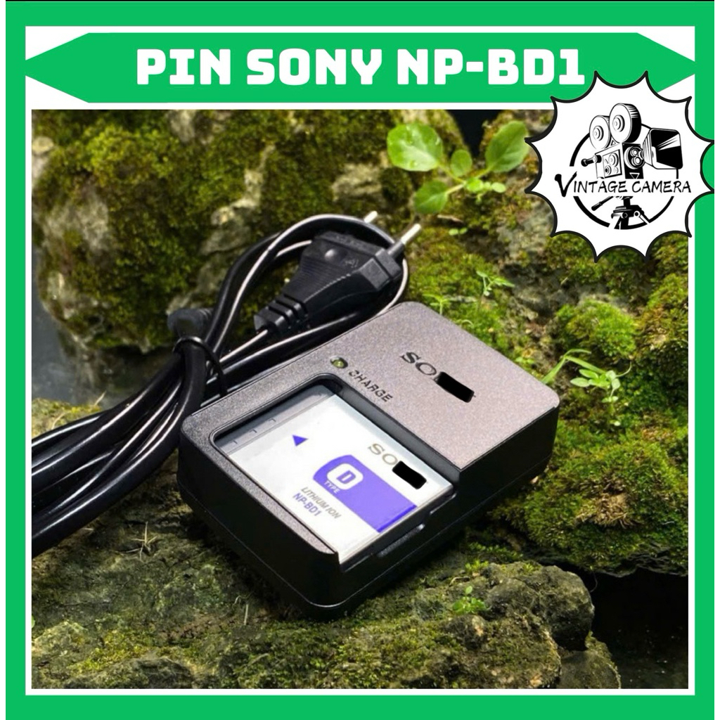 Sạc Pin Sony NP-BD1 dùng cho Cyber-shot DSC-T2, DSC-T70, DSC-T75, DSC-T77, DSC-T90, DSC-T200, DSC-T3