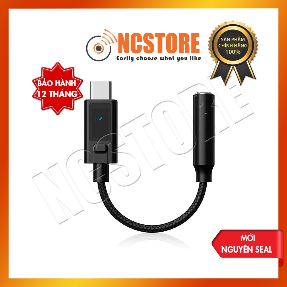 [NC] Dongle DAC KZ AM02 | Type C | Cáp chuyển đổi âm thanh | Dongle