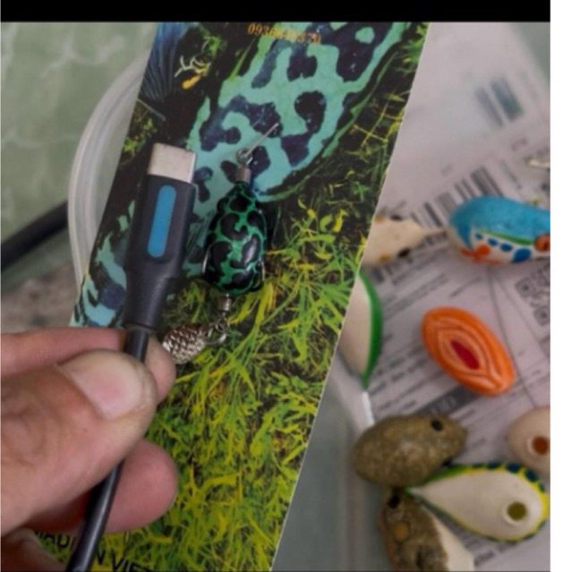 VV LURE nhái hơi VV20 Lóc Bông siêu mini 2cm 3gram