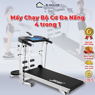 Máy chạy bộ cơ đa năng tại nhà gấp gọn kèm máy đánh mỡ bụng máy tập chạy siêu nhẹ chịu tải cao 