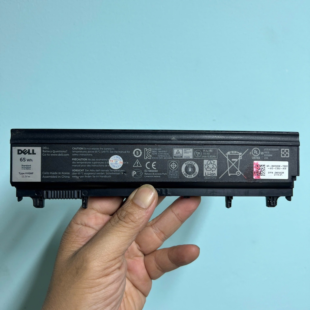 [Thay cell Xịn] pin VV0NF N5YH9 Dell Latitude E5540 E5440 VV0NF 451-BBIE 0CXF66 3K7J7