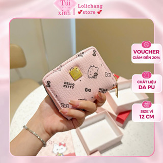 Ví mini nữ nhỏ gọn cầm tay. Ví nữ mini nhiều ngăn họa tiết dễ thương thiết kế nhỏ gọn tiện dụng